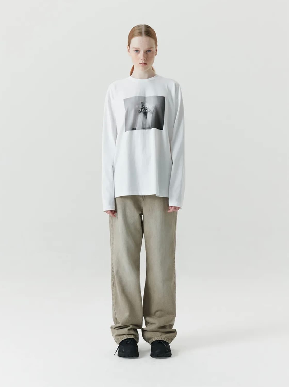 르바 Relaxed Fit Denim - Sand Baige 상품이미지1