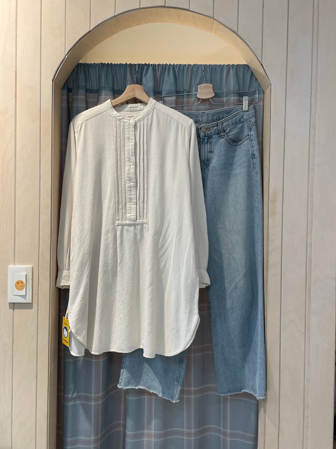 일본 스튜디오클립 핀턱셔츠원피스 상품이미지2