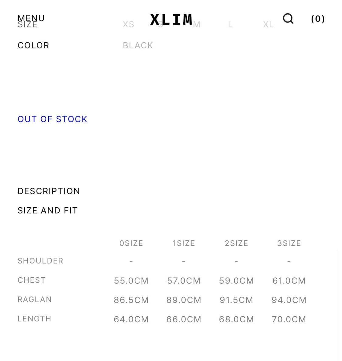 Xlim ep4 knit 2size 상품이미지2