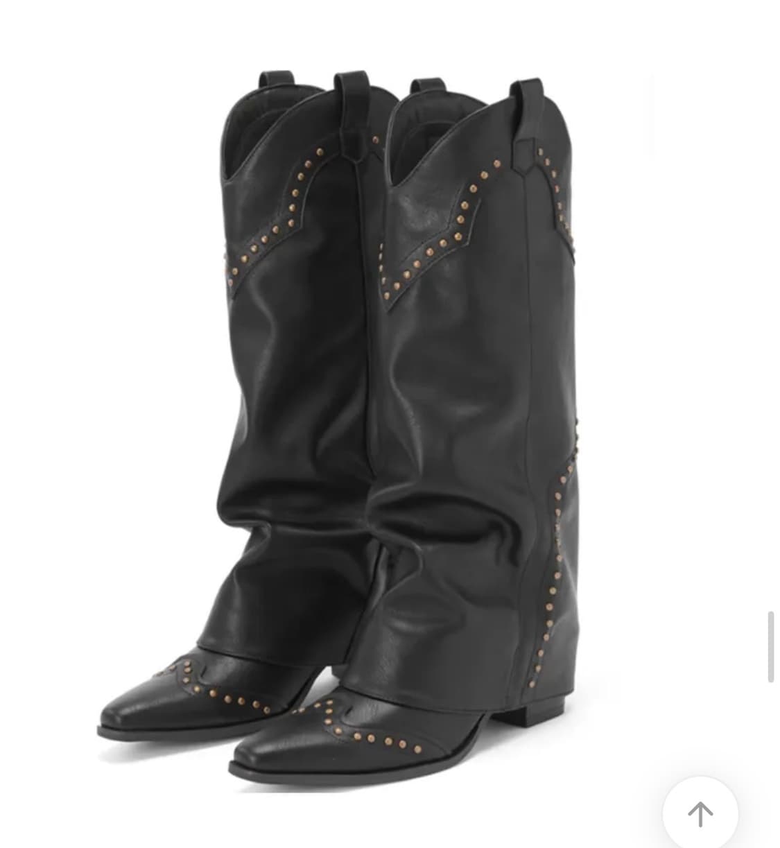 웨스턴 스터드 롱부츠 상품이미지1