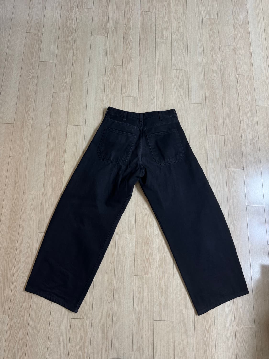 해칭룸 와커진 (와이드 커브진) 제트 블랙 3사이즈 상품이미지3