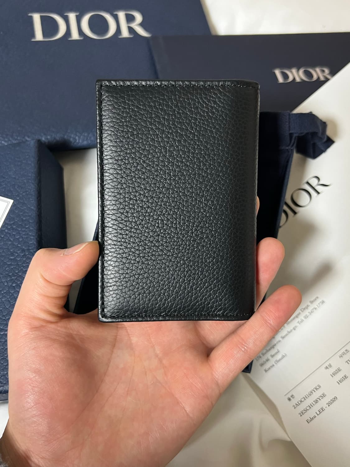 [정품] 신형 , 새상품급 / 디올 새들 오거나이저 블랙 상품이미지4
