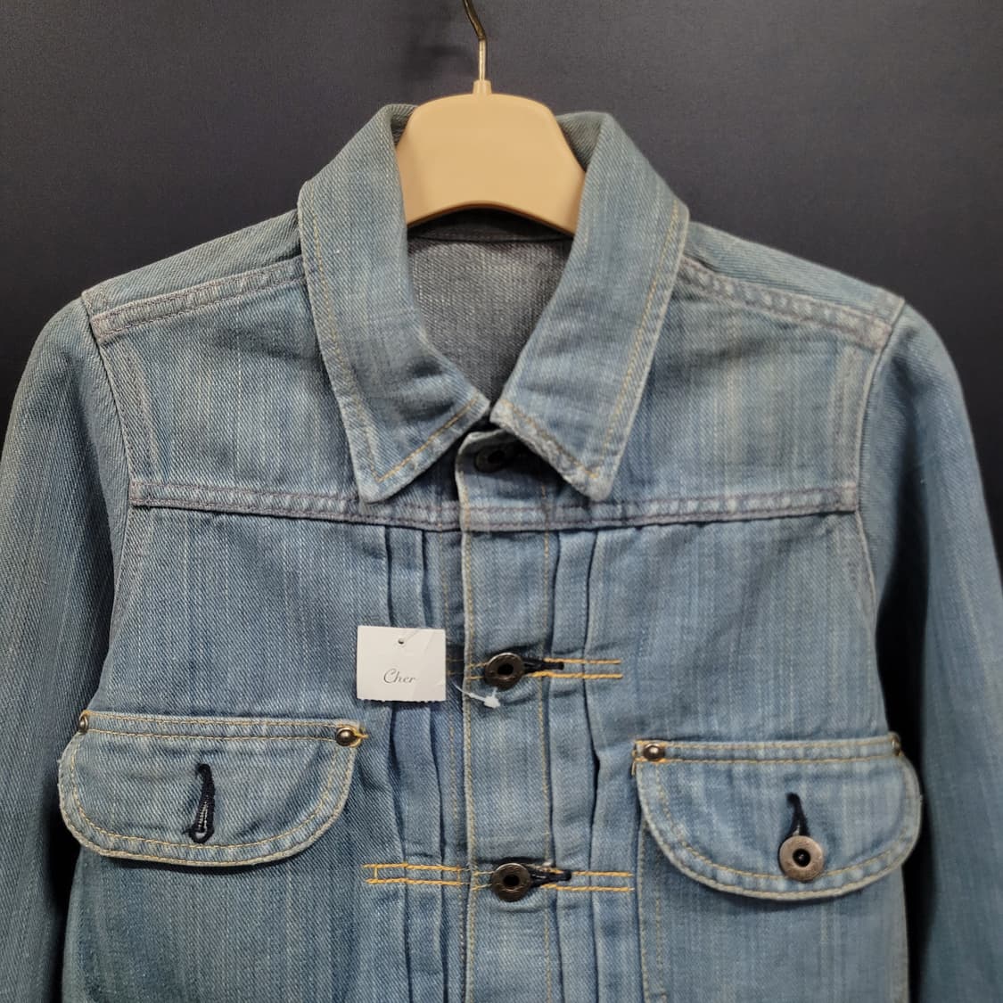 Lee × Cher 콜라보 데님자켓 상품이미지2