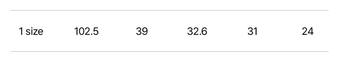 포터리 26년도 원워시 와이드데님 블루블랙컬러 1사이즈 상품이미지5
