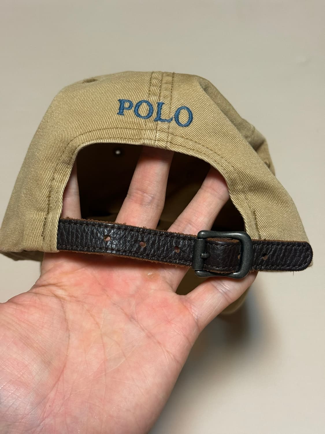 폴로 빈티지 볼캡 베이지 상품이미지2