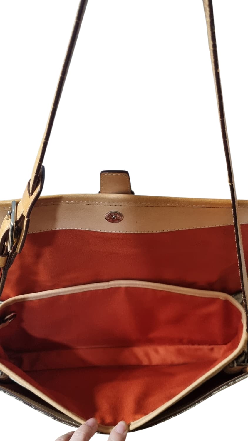 코치(COACH) 빈티지 시그니처 바게트 숄더백 y2k 갸루 히메 상품이미지6