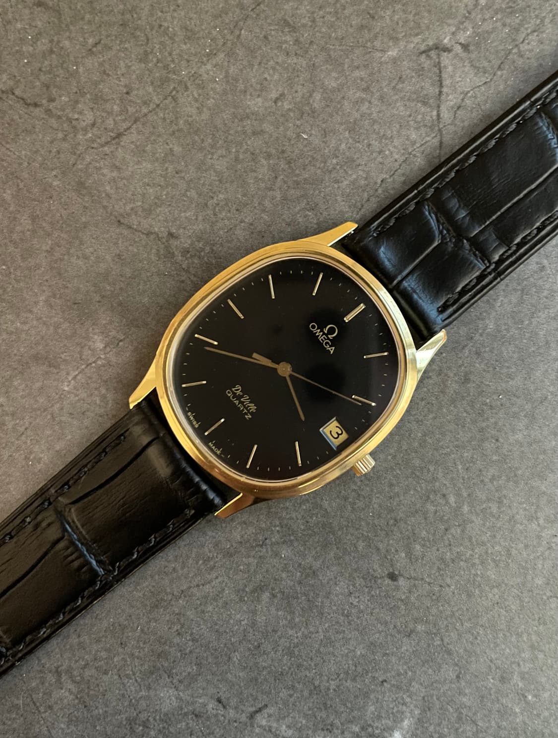 오메가 엘립스 검판 초침 빈티지 시계 상품이미지2