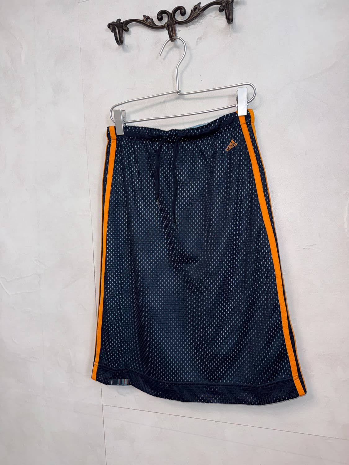 Adidas navy mesh track reversible skirt 상품이미지4