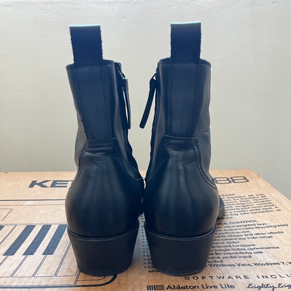 자라 소가죽 카우보이 부츠 255 상품이미지3