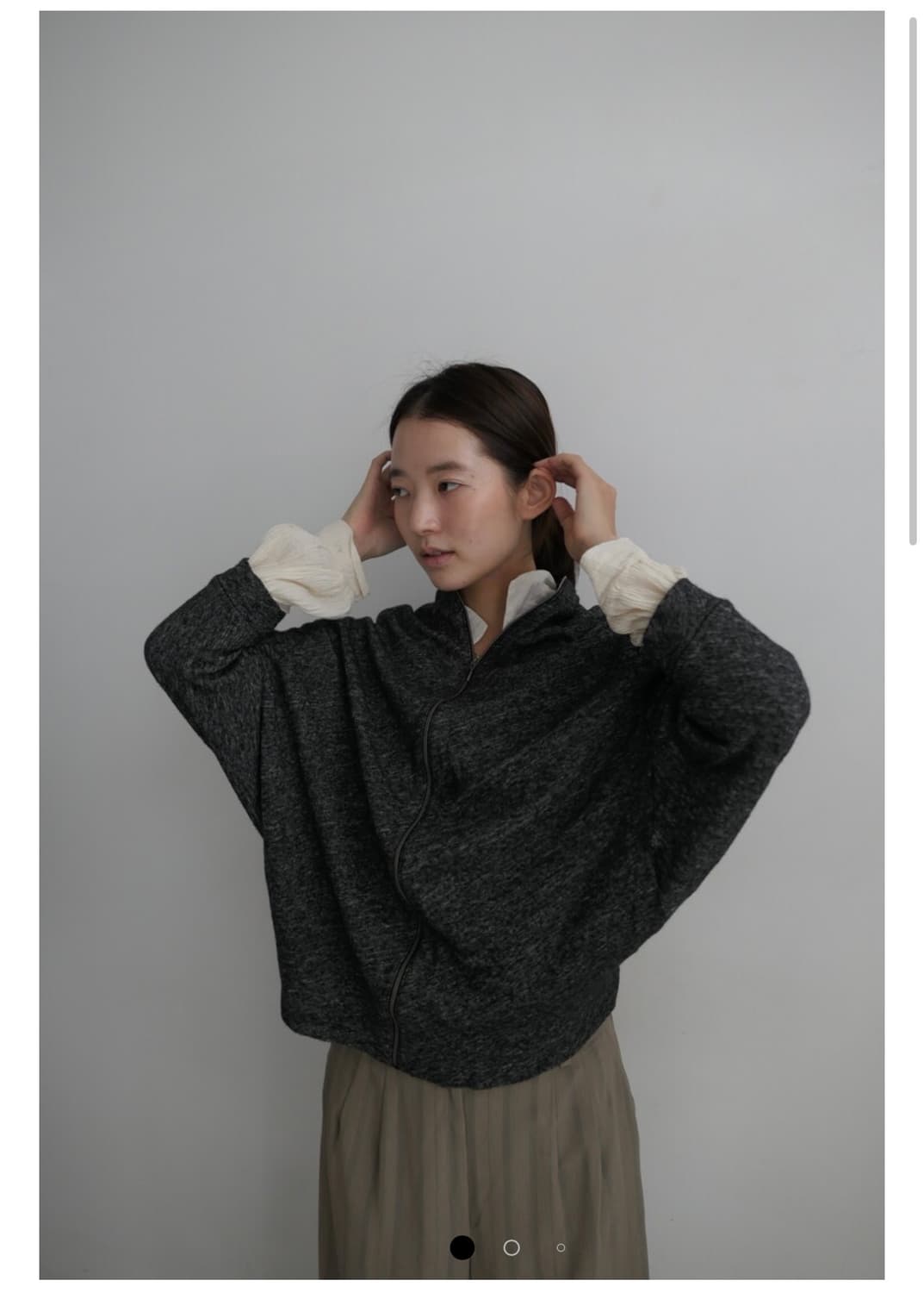 코튼 집업자켓 상품이미지1