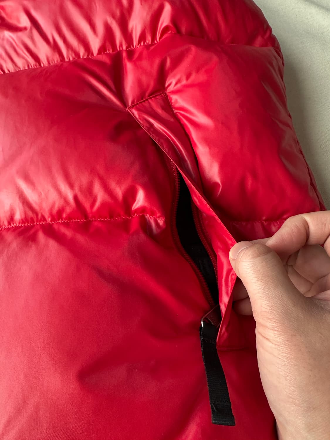 노스페이스 700 구스다운 눕시 패딩 베스트 L 상품이미지6