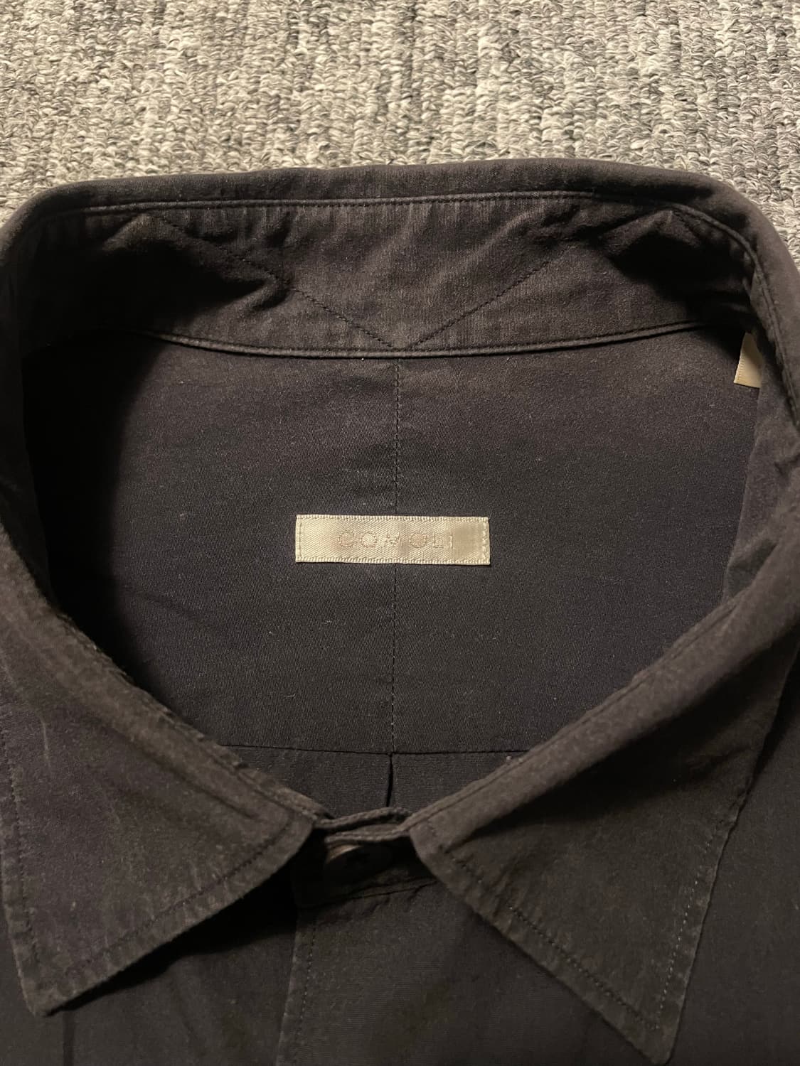 21AW 코모리 셔츠 네이비 [4] 상품이미지4