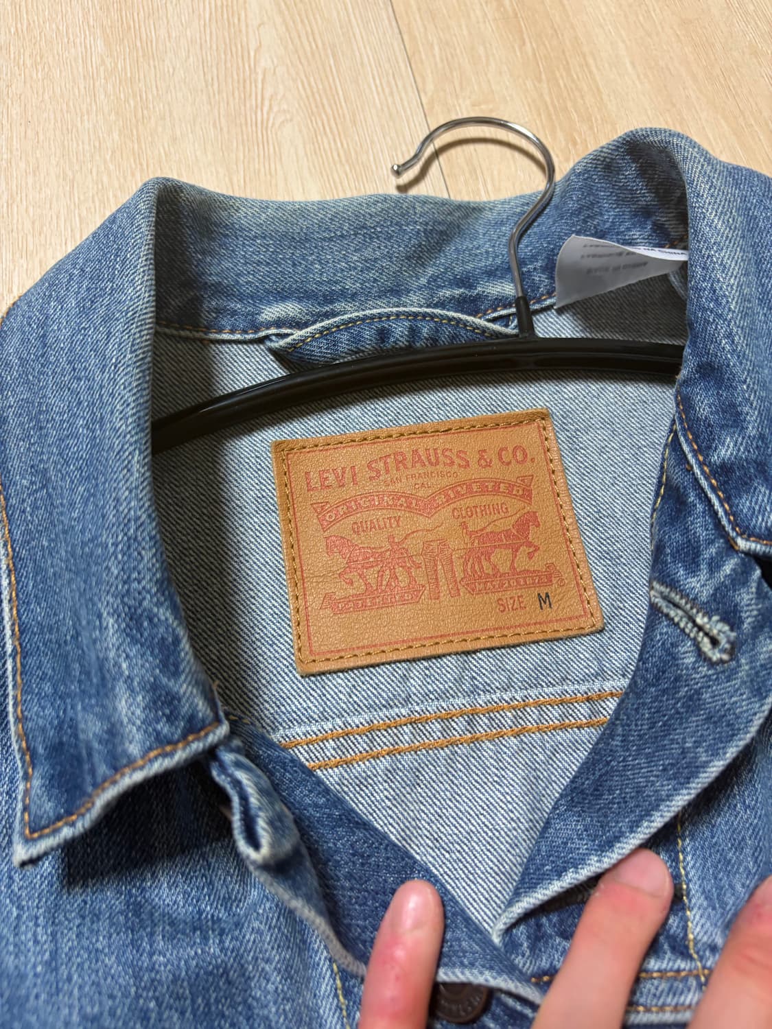 리바이스 데님자켓 m 상품이미지3