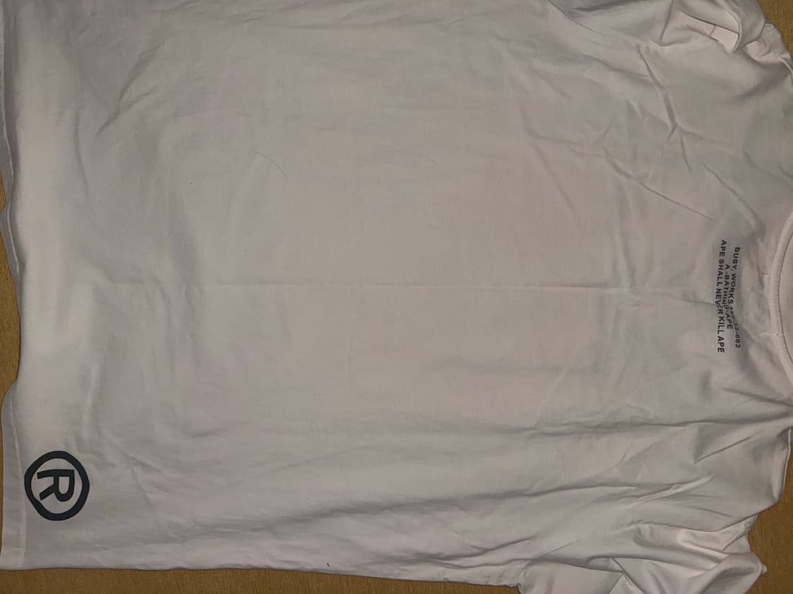 베이프 반팔티 2XL 상품이미지5