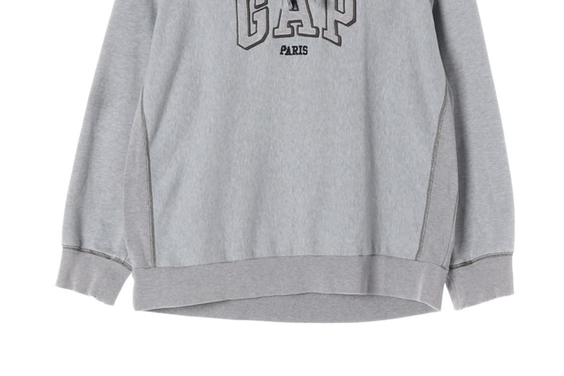 GAP 배색 후드티 L 상품이미지4