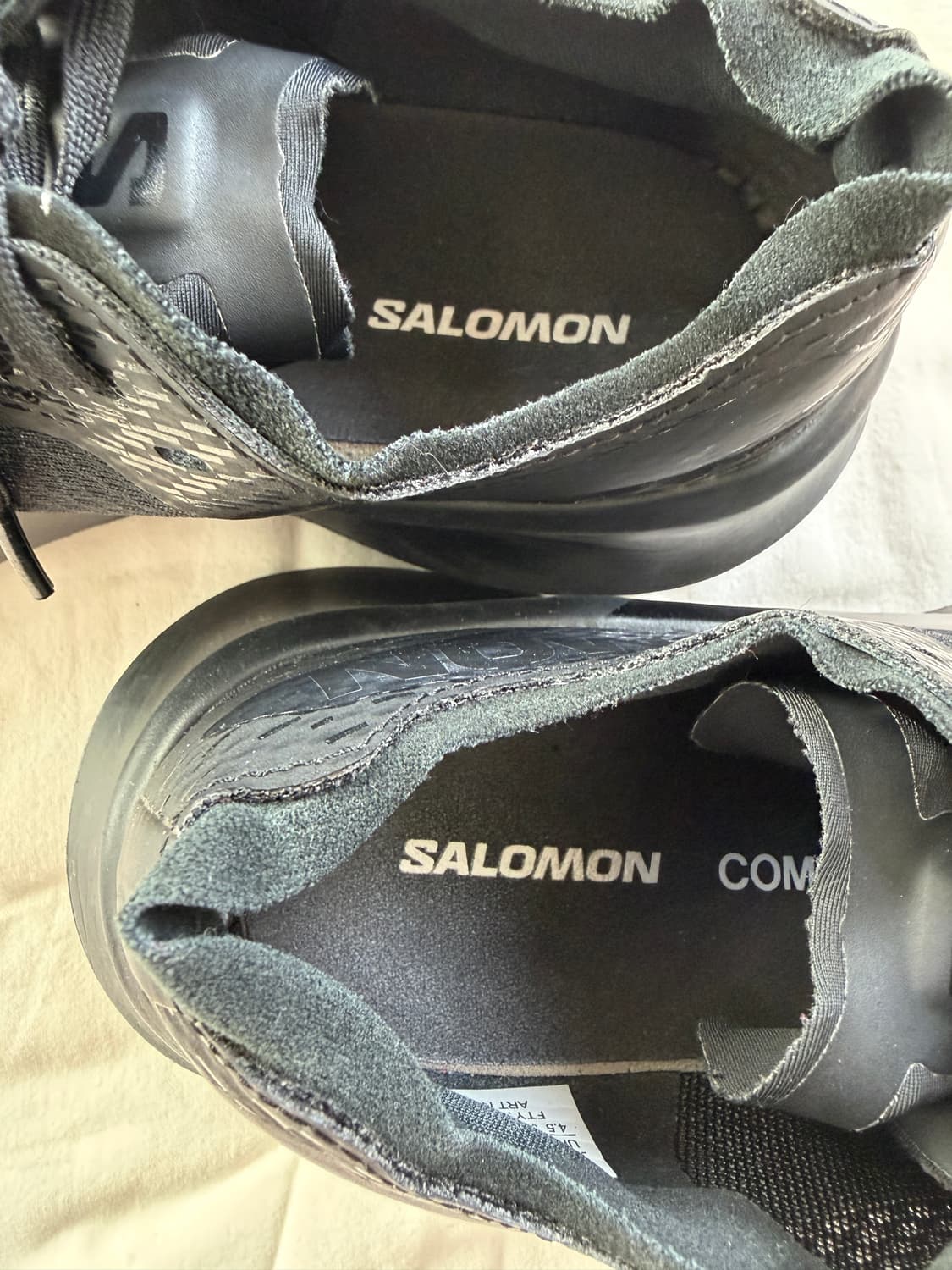 살로몬 x 꼼데가르송 판타즘 플랫폼 블랙 Salomon x CDG 상품이미지6