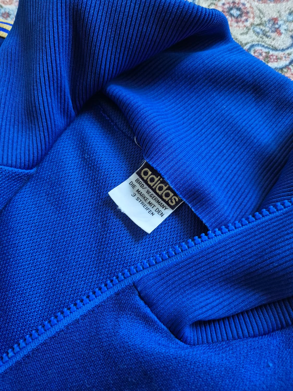 70s서독제 블루 골드 져지 상품이미지5