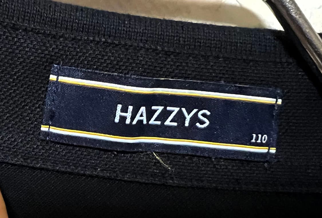 헤지스 퍼피자수 면 남자 반팔 카라티셔츠 블랙 캐주얼 기본 XL 105 상품이미지3