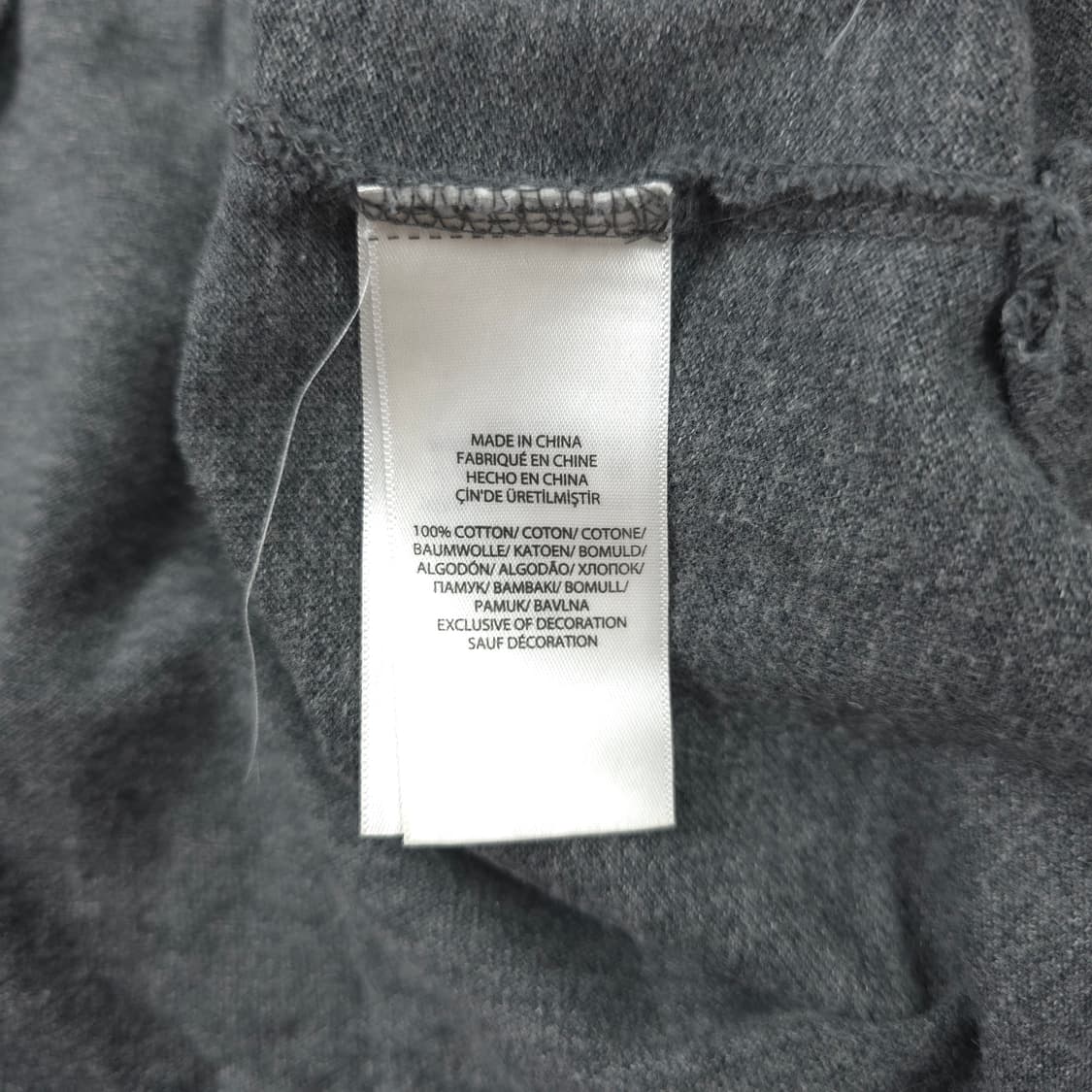 폴로 랄프로렌 클래식핏 코튼 카라반팔티 그레이 (L) 상품이미지5