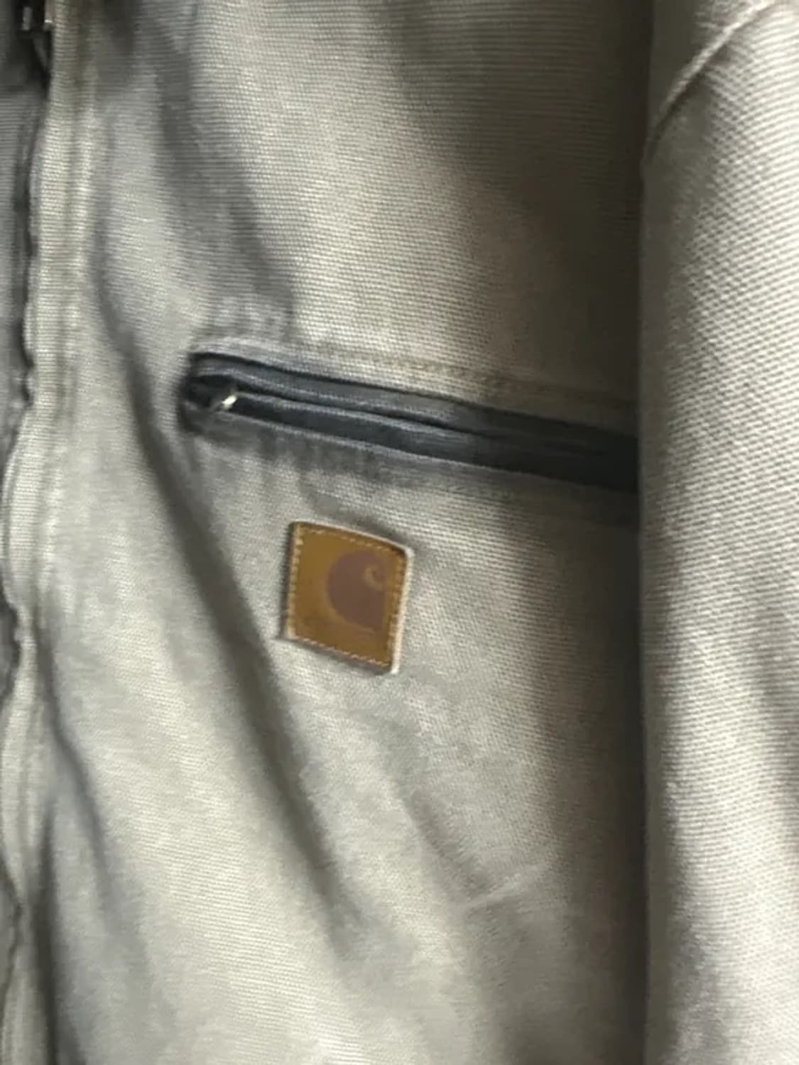 칼하트 WIP 오가닉 디어본 캔버스 OG 디트로이트 자켓 더스티 해밀턴  상품이미지3