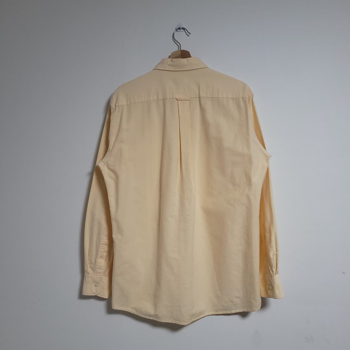 (L) UNIQLO 유니클로 옥스포드 셔츠 옐로우 남방 상품이미지4