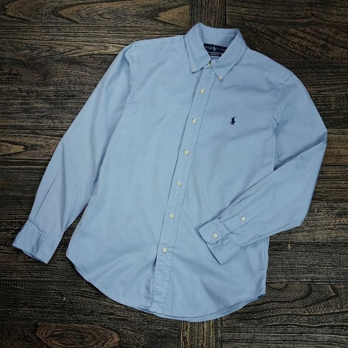 [폴로 랄프로렌] 포니 로고 자수 커스텀핏 셔츠 M16392  상품이미지1