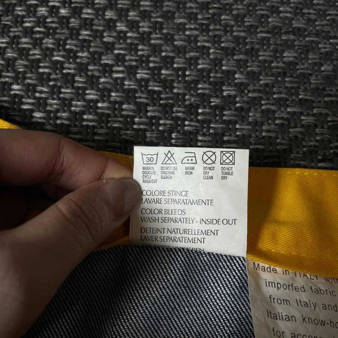 (34) 캘빈클라인 진청 와이드 데님 팬츠 상품이미지8