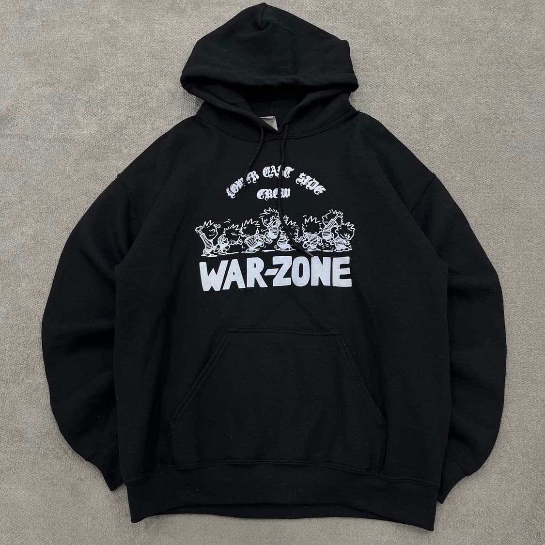 M Gildan 워존 블랙 후드티 상품이미지1