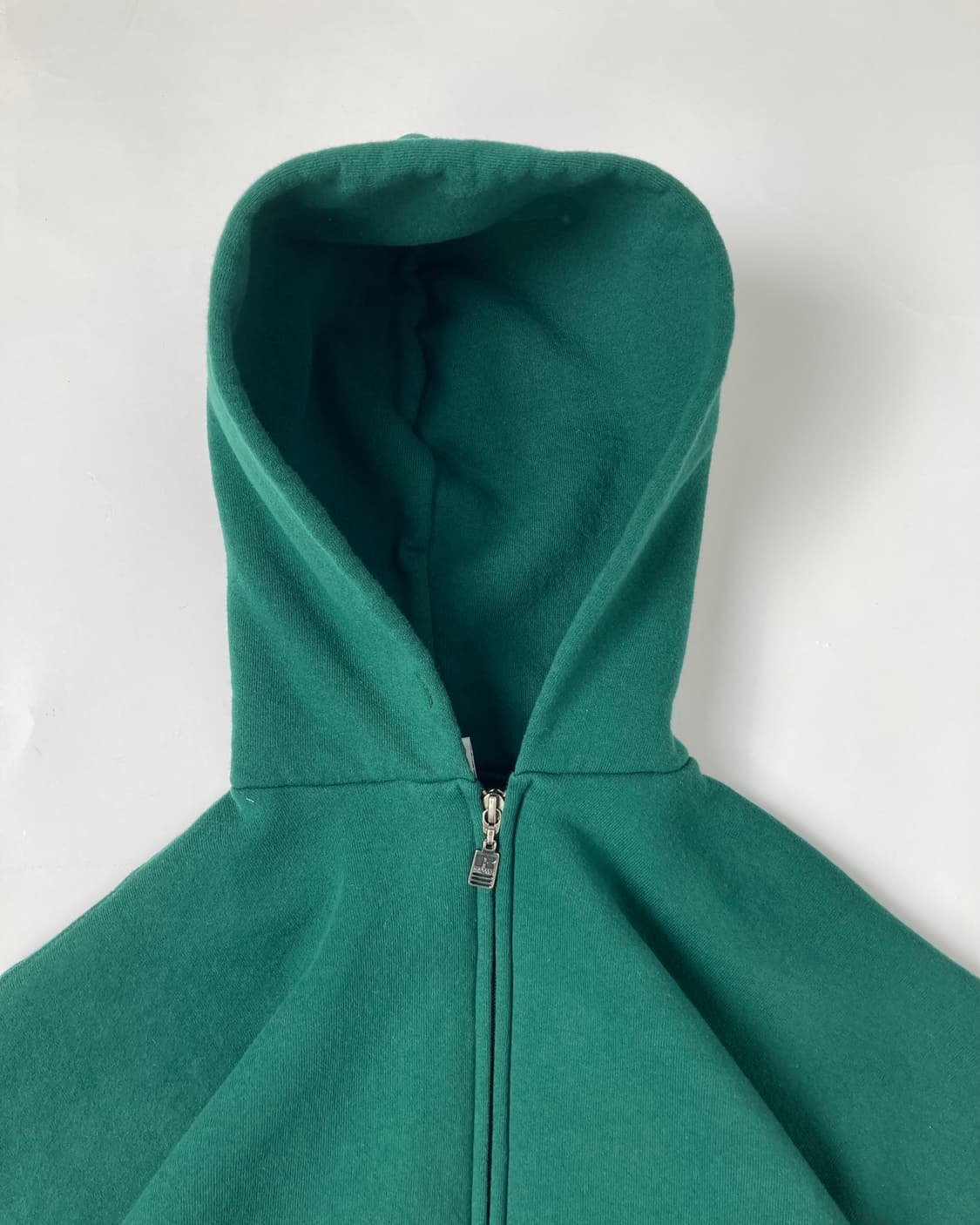 90s Russell Zip Up Hoodie (green) 상품이미지6
