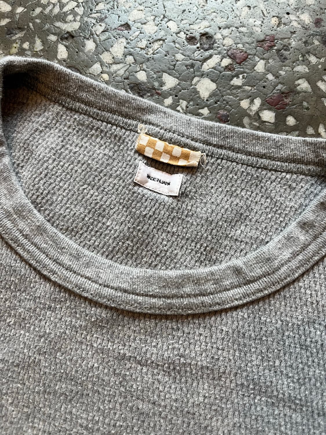 Visvim 비즈빔 써멀 그레이 긴팔티셔츠 상품이미지6