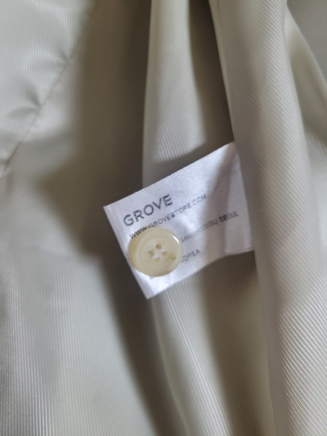 (차정원착용)그로브 노마드 하프울자켓 민트 M 상품이미지7