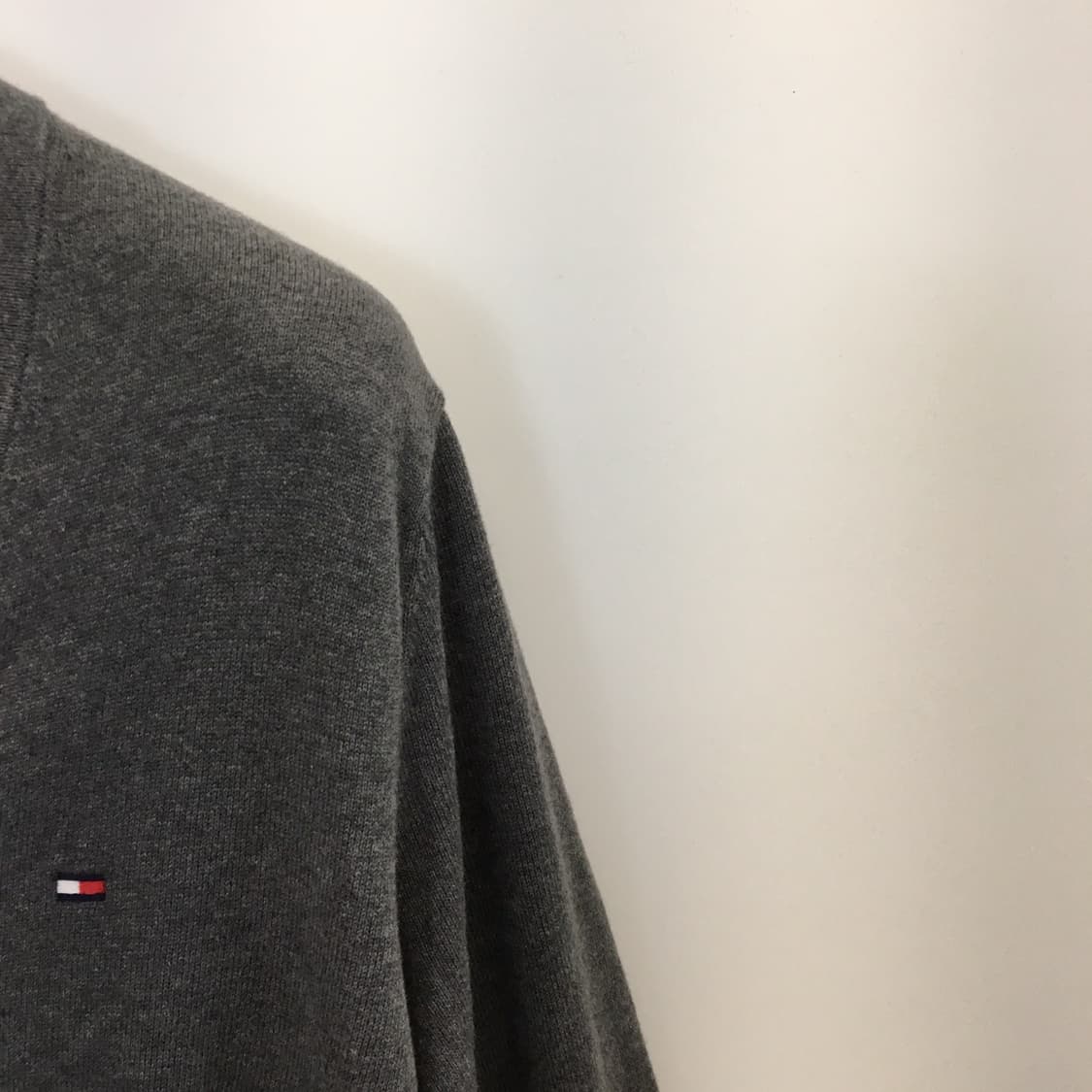 타미힐피거 마그넷자석단추 코튼 가디건 M  상품이미지2