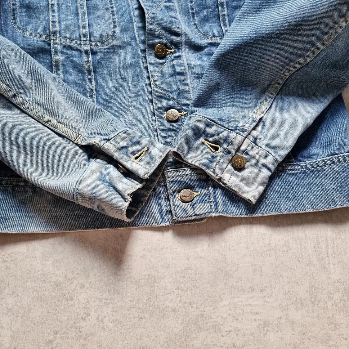 60s USA Lee 101-J 42L sz 상품이미지5