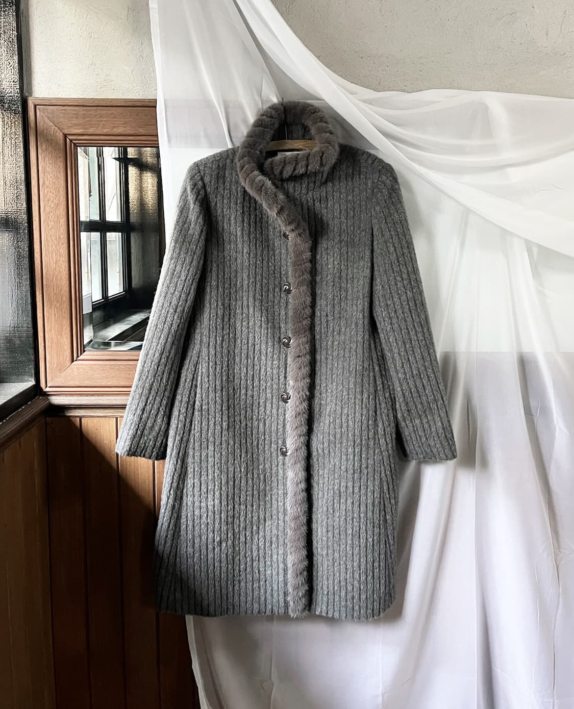 REGENCE angora long coat 상품이미지6