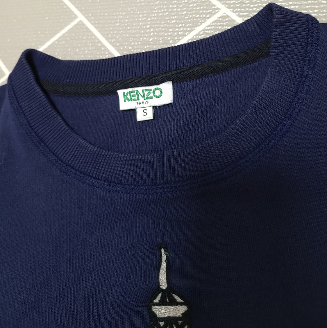 겐조 여성 에펠탑 자수 맨투맨 S 상품이미지6