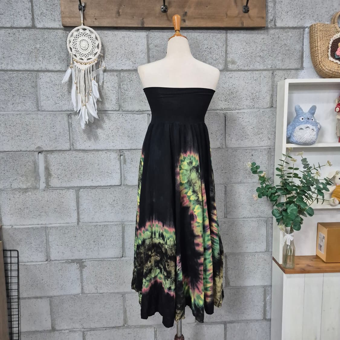 나염 그런지 롱원피스  상품이미지4