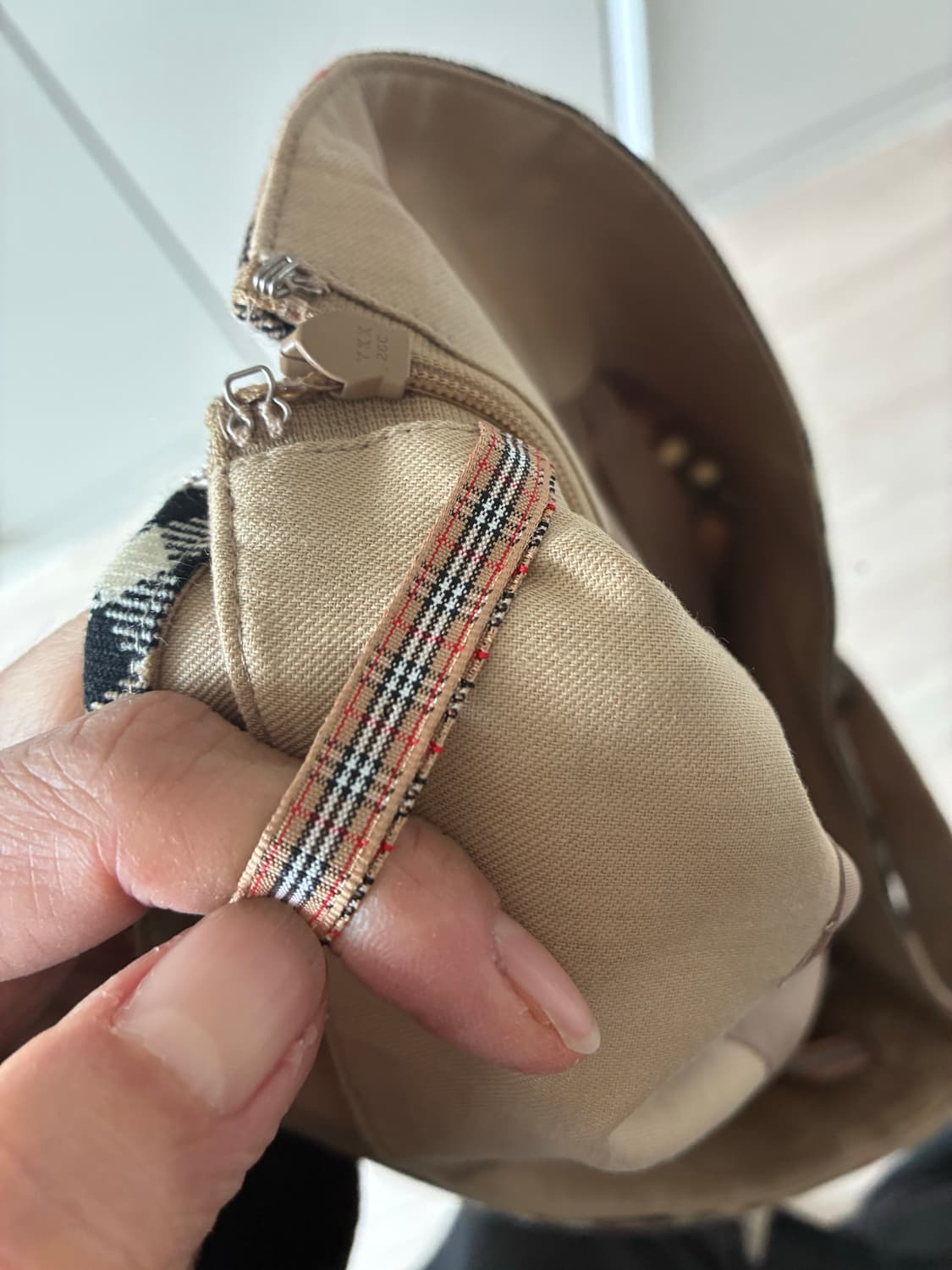 버버리 블루라벨 노바체크 미니 스커트  상품이미지4