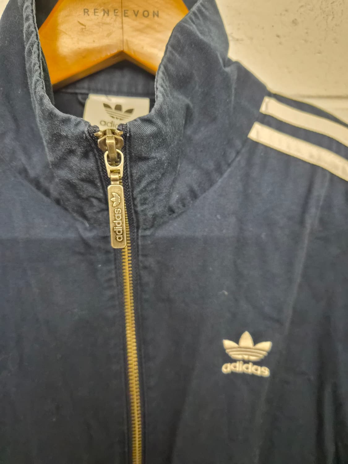 S) 아디다스 코튼 우븐 트랙탑 팝니다 상품이미지3