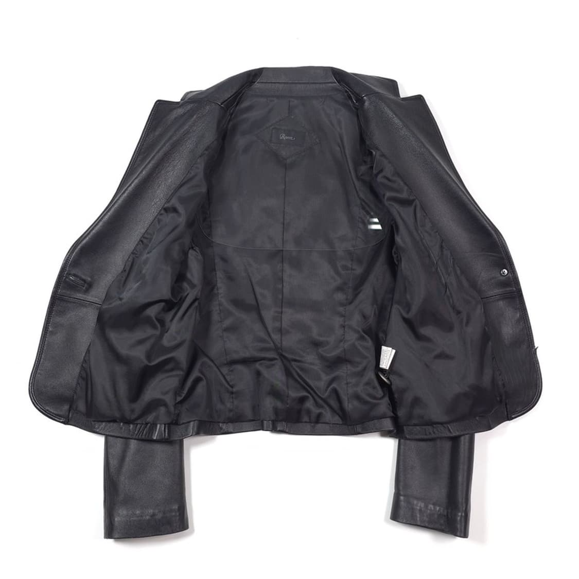 로엠 천연 양가죽 원버튼 레더 자켓 상품이미지5