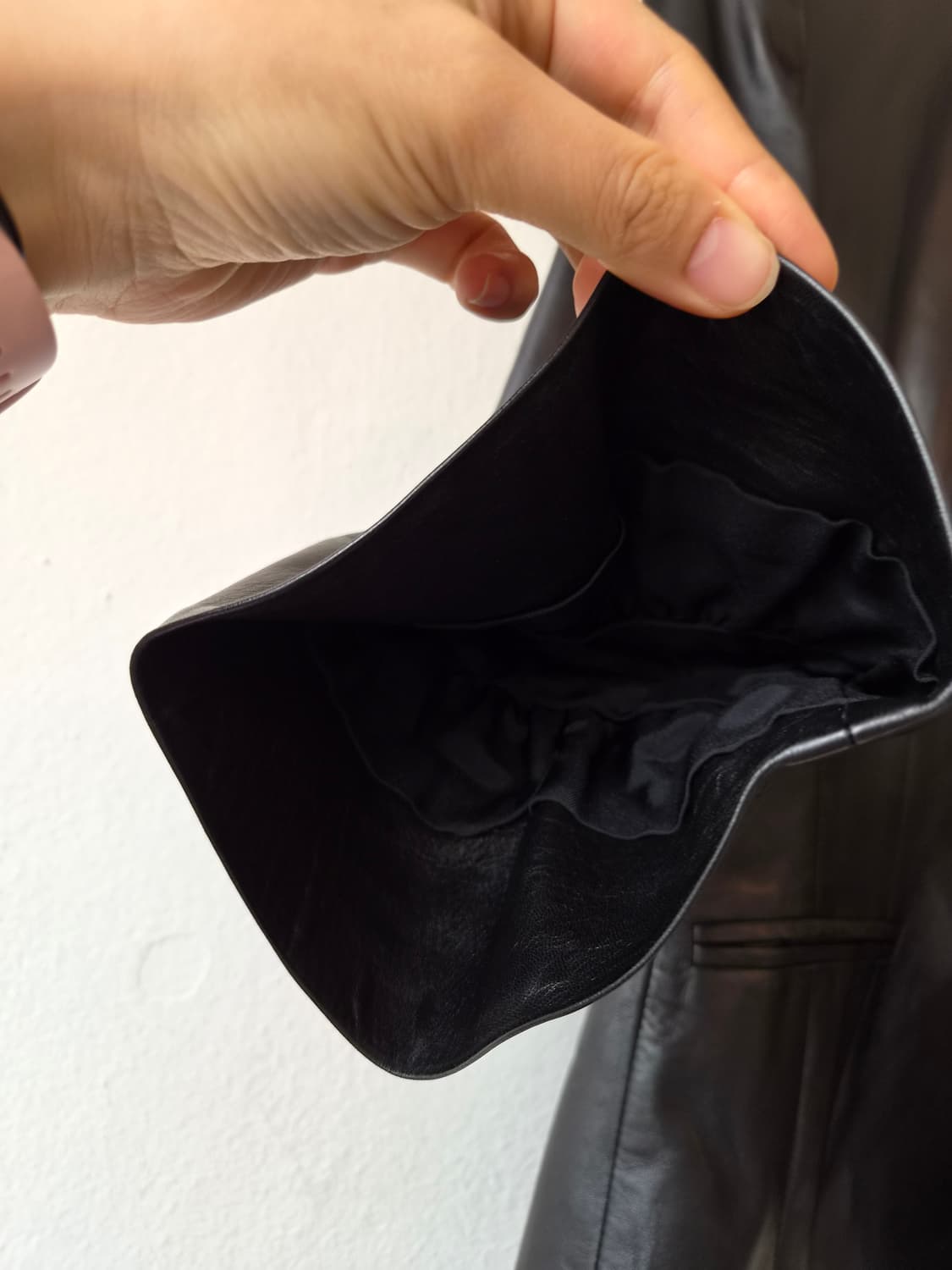 랄프로렌 여성 양가죽블랙7부자켓 상품이미지5