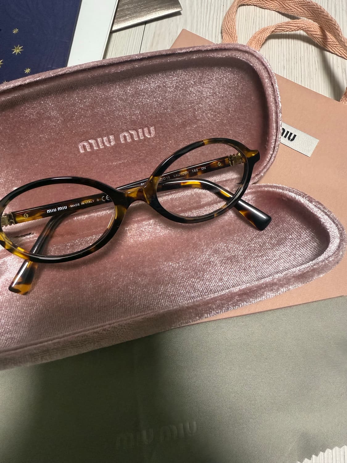 미우미우 리가드 안경 판매해요 상품이미지1