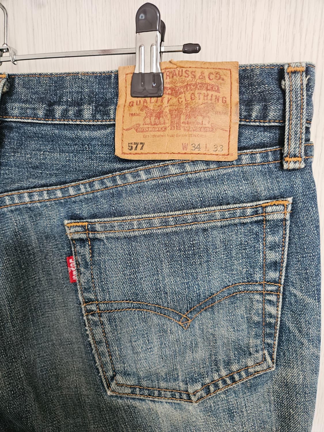 00s levis 577 부츠컷 리바이스 34x33 상품이미지4