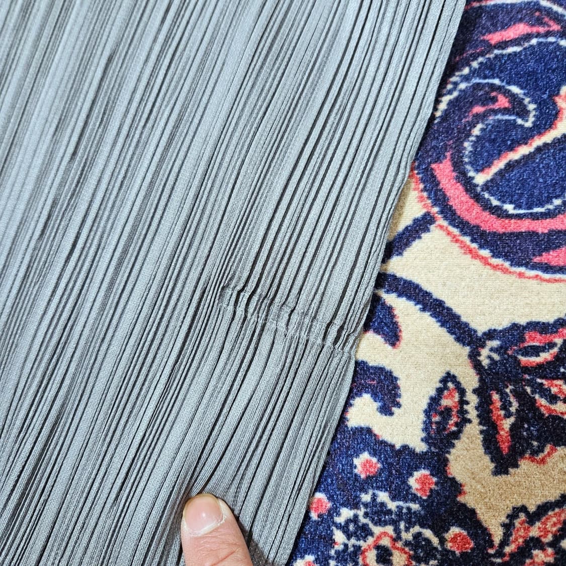  (국내매장) 플리츠플리즈 7부 라운드넥 셔츠 상품이미지5