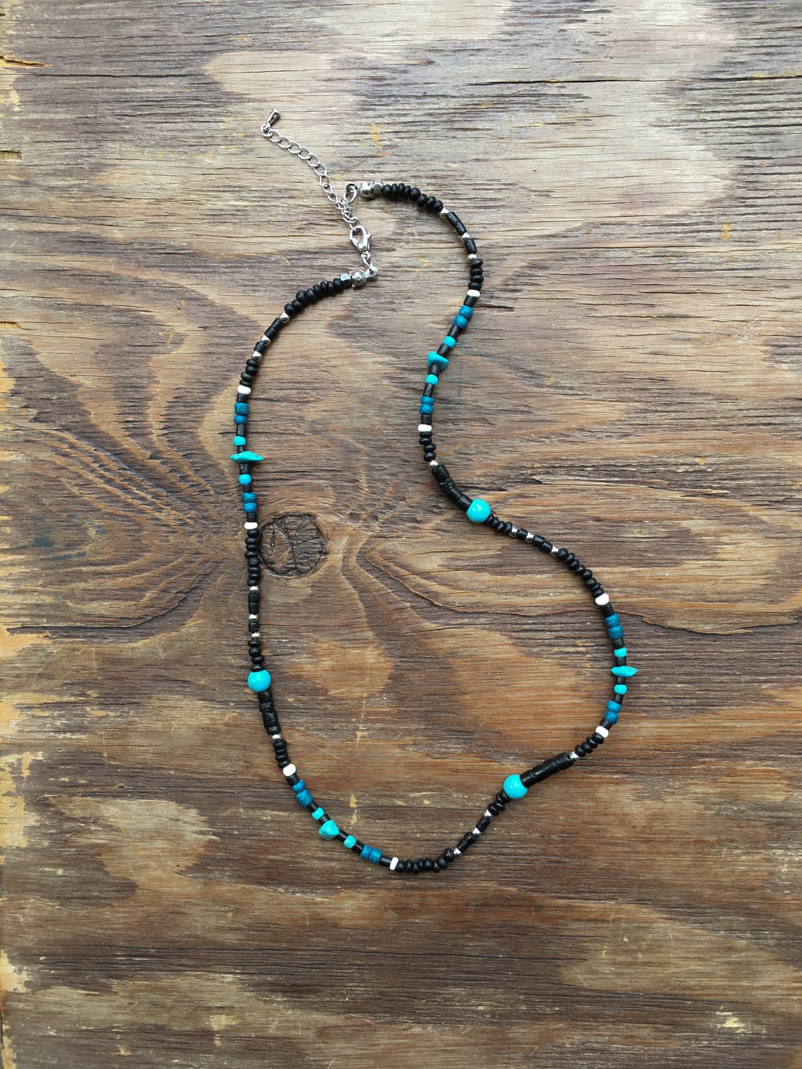 Black Turquoise necklace 상품이미지1