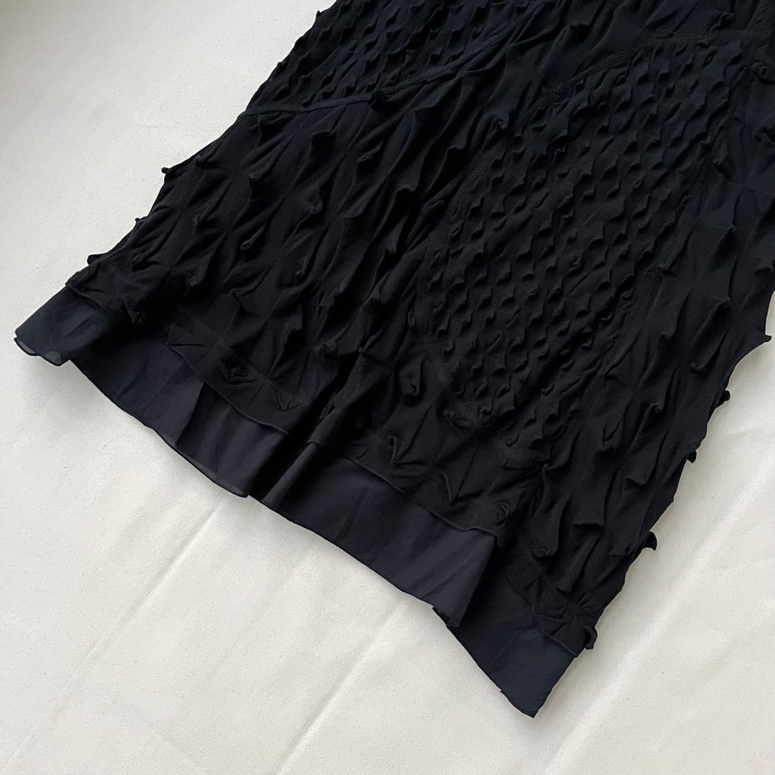 Eiko Kondo 3D 텍스처 플리츠 스커트 상품이미지3