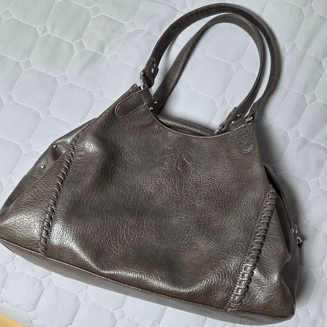 애즈온 보니타 빅백 브라운 상품이미지1