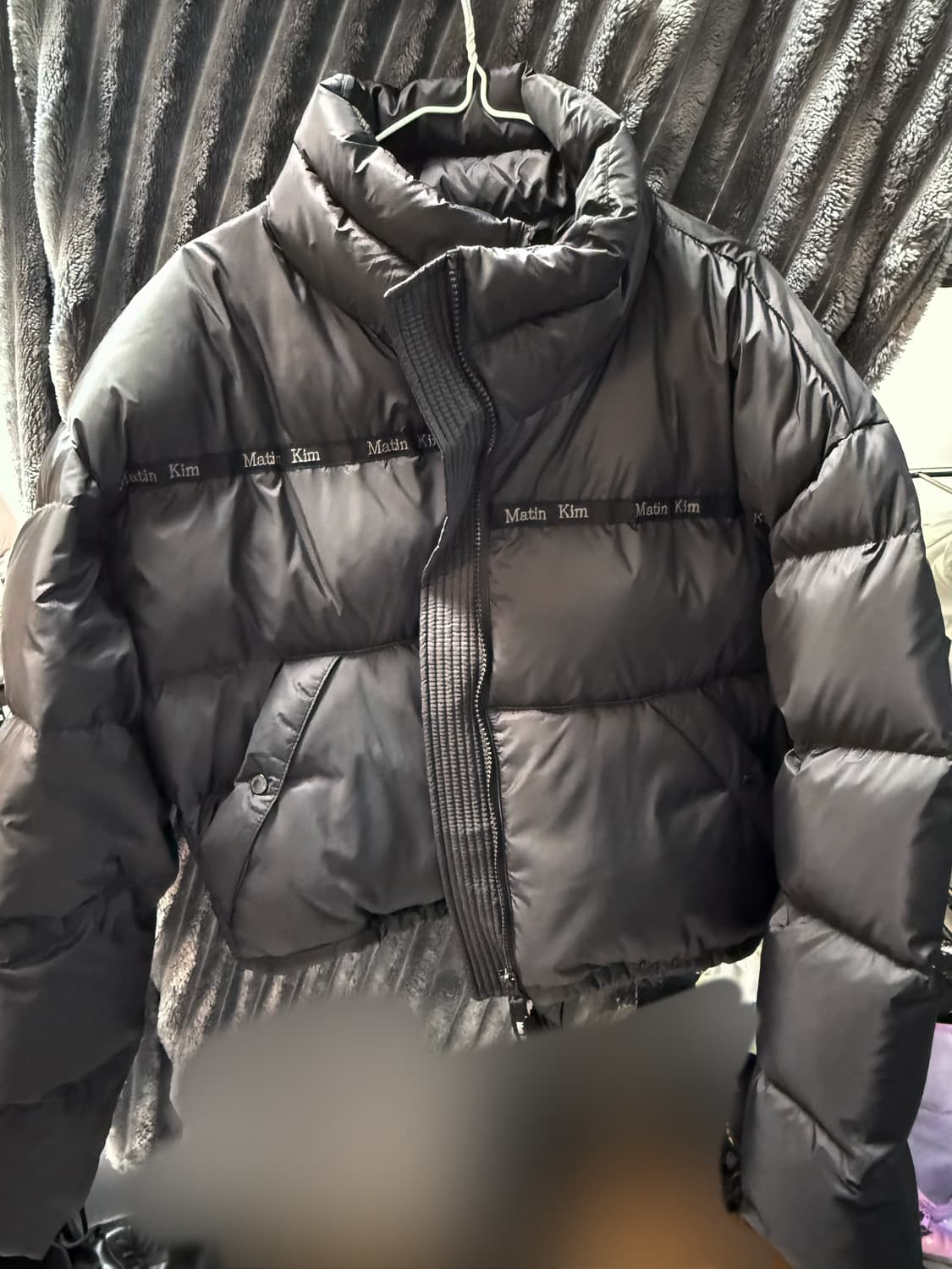 마뗑킴 테이핑 푸퍼 다운점퍼 m 상품이미지2