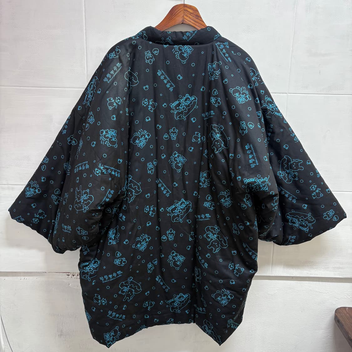 san-x 고전 리락쿠마 패딩 진베이 점퍼 유카타 상품이미지8