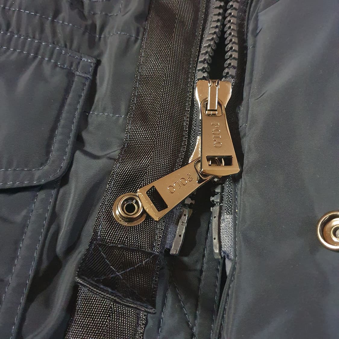 폴로 M65 유틸리티 패디드 다운 파카 자켓 S 네이비 상품이미지7