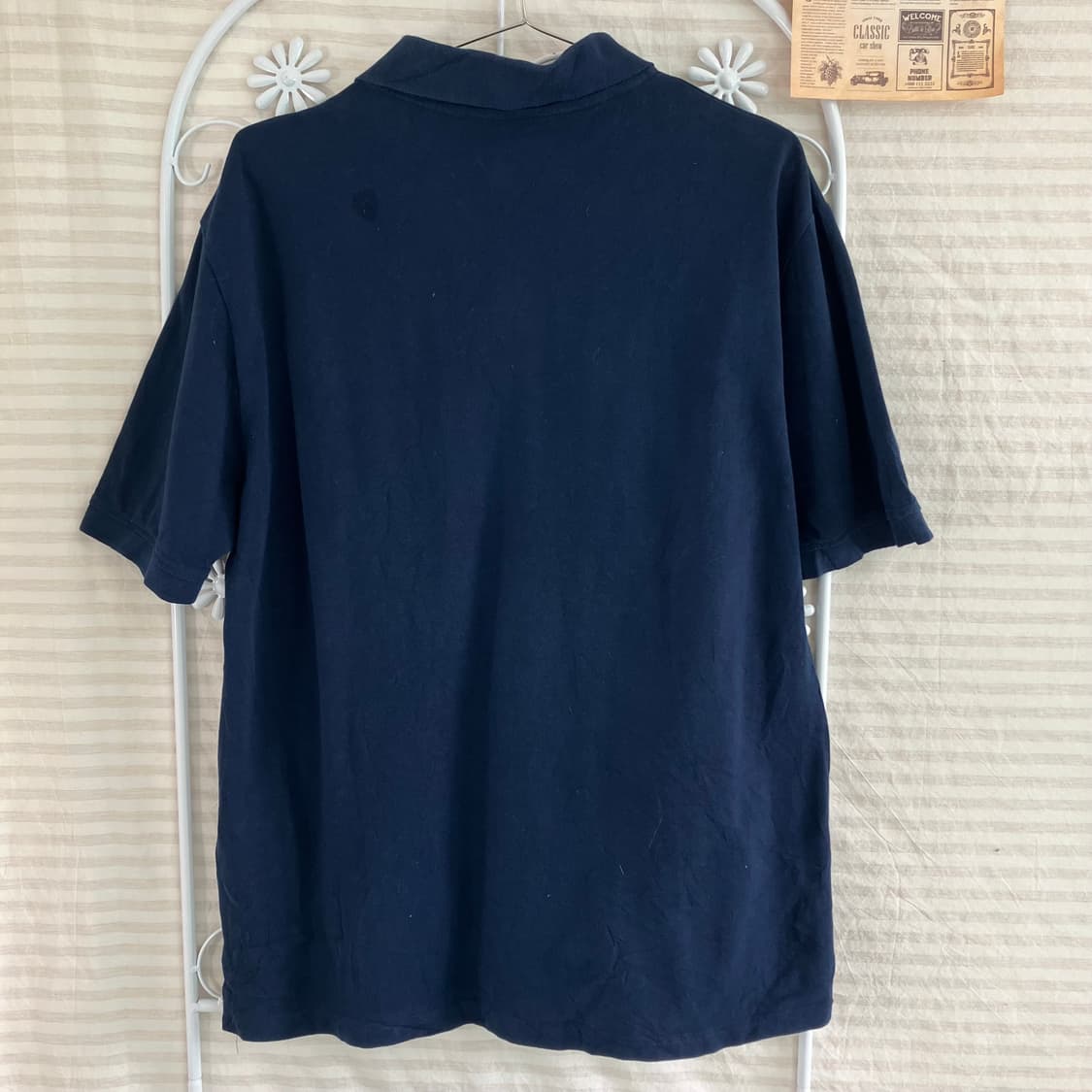 빈티지 컨버스 카라 네이비 반팔 972 y2k 스트릿 갸루 펑키 일본빈티 상품이미지2